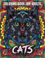 Adult Coloring Book - CATS