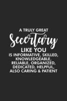 A Truly Great Secretary Like You