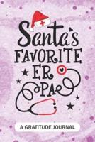 Santa's Favorite ER PA - A Gratitude Journal