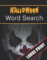 Halloween Word Search Large Print