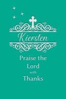Kiersten Praise the Lord With Thanks