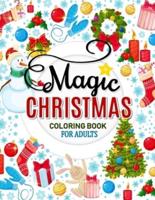 Magic Christmas Coloring Books for Adults