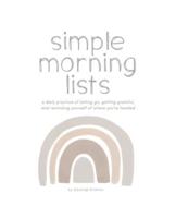 Simple Morning Lists