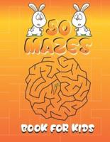 50 Mazes Book for Kids
