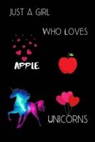 Just a Girl Who Loves Apple & Unicorns