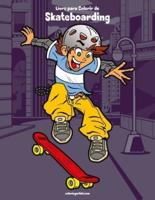 Livro para Colorir de Skateboarding