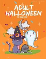 Adult Halloween Coloring Book