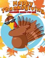 Happy Thanksgiving Coloring Books For Kids