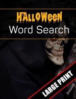 Halloween Word Search Large Print