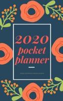 2020 Pocket Planner Weekly and Monthly Calendar and Goals