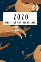 2020 Weekly And Monthly Planner
