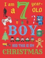 I Am a 7 Year-Old Boy Christmas Book
