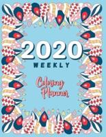 2020 Weekly Coloring Planner