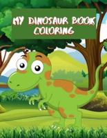My Dinosaur Book Coloring