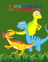 Coloring Bookends For Kids Dinosaur