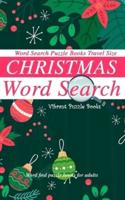 CHRISTMAS Word Search Puzzle Book TRAVEL SIZE