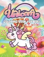 Unicorn Coloring Book for Kids Book 1