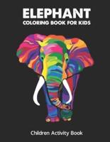 Elephant Coloring Boo For Kids
