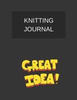 Knitting Journal Great Idea!