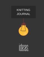 Knitting Journal Ideas.