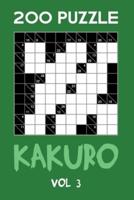 200 Puzzle Kakuro Vol 3