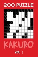 200 Puzzle Kakuro Vol 1