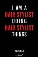 Calendar for Hair Stylists / Hair Stylist