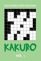 200 Puzzle With Solution Kakuro Vol 1