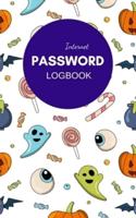 Halloween Internet Password Logbook