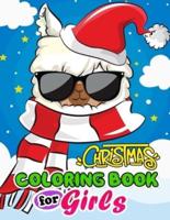 Merry Christmas Coloring Book For Girls