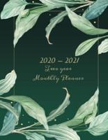 2020-2021 Two Year Monthly Planner