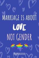 Marriage Is About Love Not Gender