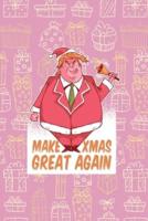 Funny Trump Santa Christmas - Journal Journal Lined About A5 FORMAT - Notepad for School and Work. Christmas Issues, USA, Donald, US