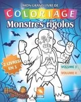 Monstres Rigolos - 2 Livres En 1 - Volume 3 + Volume 4