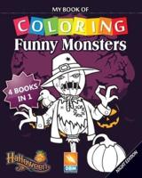 Funny Monsters - 4 Books in 1 - Night Edition