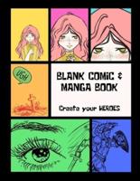 Blank Comic and Manga Book