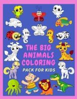 The Big Animals Coloring Pack for Kids