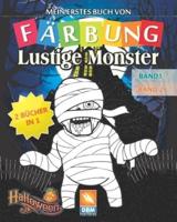 Lustige Monster - 2 Bücher in 1 - ( Band 1 + Band2)