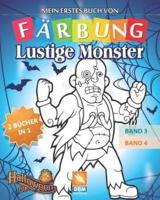 Lustige Monster - 2 Bücher in 1 - (Band 3 + Band 4)