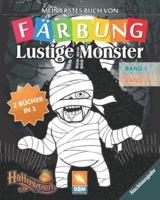 Lustige Monster - 2 Bücher in 1 - Band 1 + Band2 - Nachtausgabe