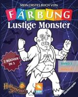 Lustige Monster - 2 Bücher in 1 - Band 3 + Band 4 - Nachtausgabe