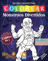 Monstruos Divertidos - 2 Libros En 1 - Volumen 3 + Volumen 4 - Edición Nocturna