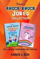 Knock Knock Jokes Collection: The 2 Books Compilation Set For Kids