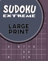 Sudoku Extreme Large Print