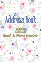 Address Book, Name, Address, Email & Phone Number.