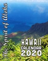 The Spirit of Aloha Hawaii Calendar 2020