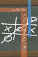 Tic Tac Toe Blank Game Books