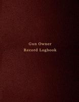 Gun Owner Record Logbook