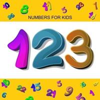 Numbers For Kids: Educational Book For Kids, Numbers 1-30 (Book For Kids 2-6 Years)