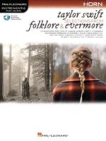 Taylor Swift - Selections from Folklore & Evermore: Horn Play-Along Book With Online Audio